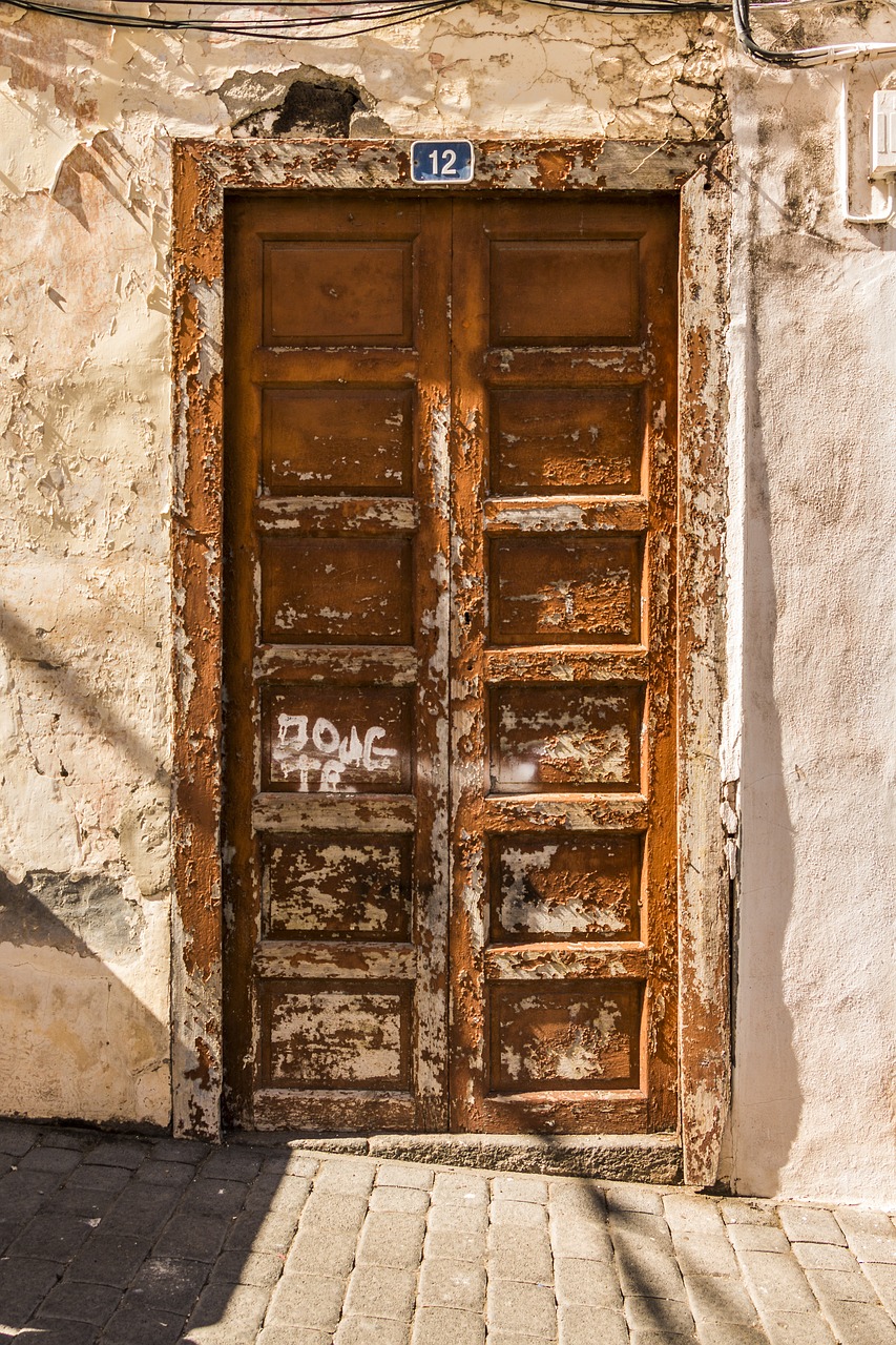 door goal old door free photo