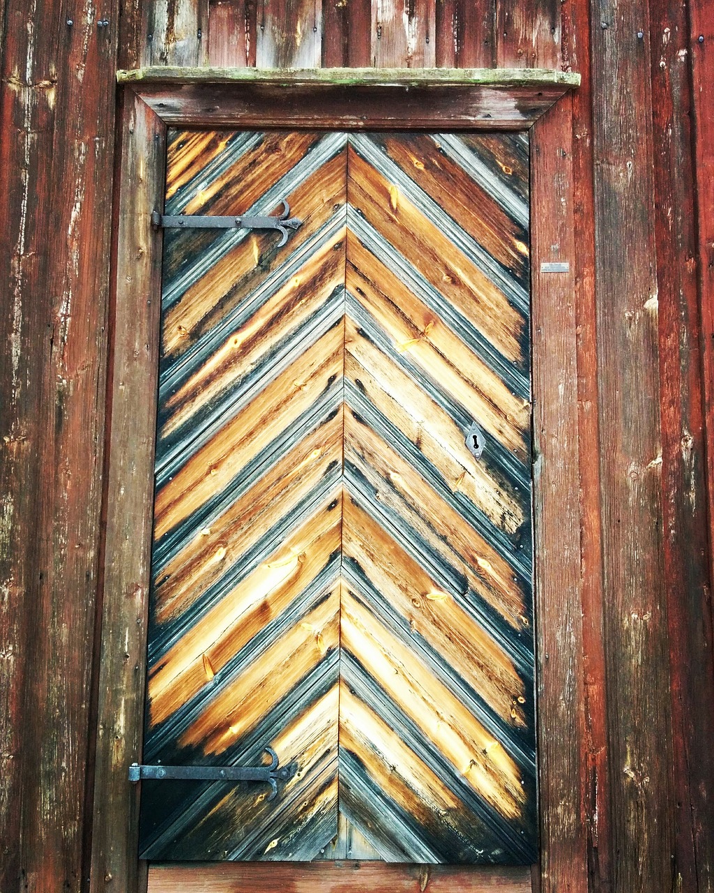 door old hinges free photo