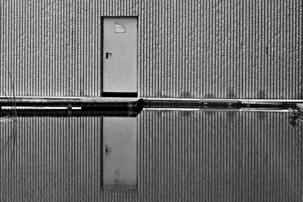 door minimalism architecture free photo