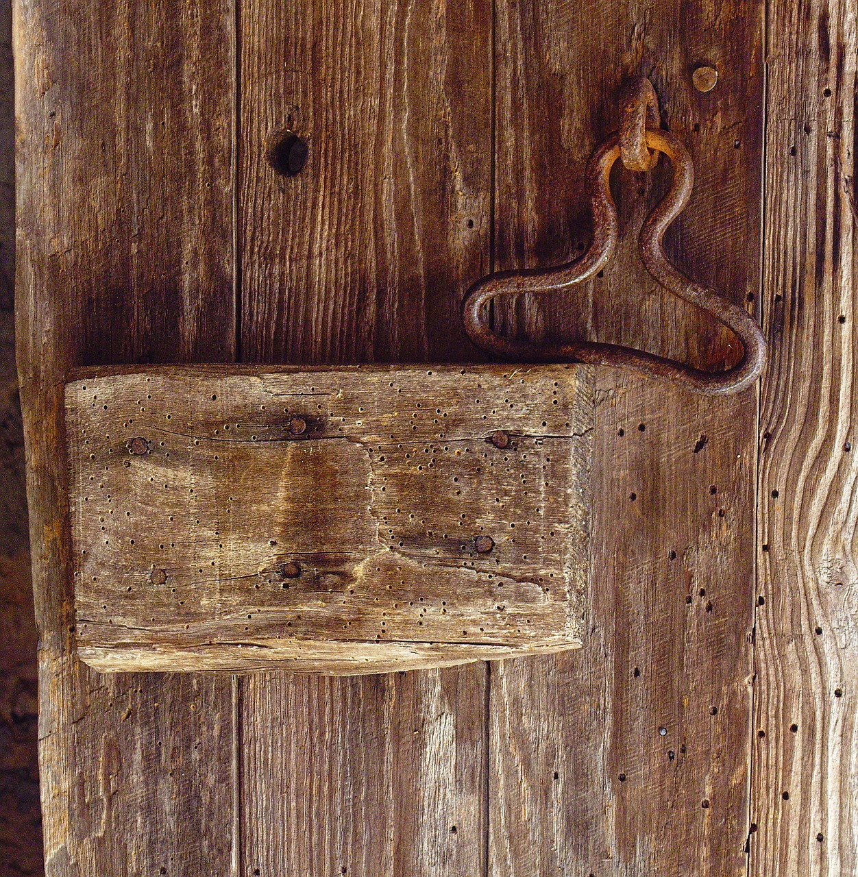 door wood lock free photo