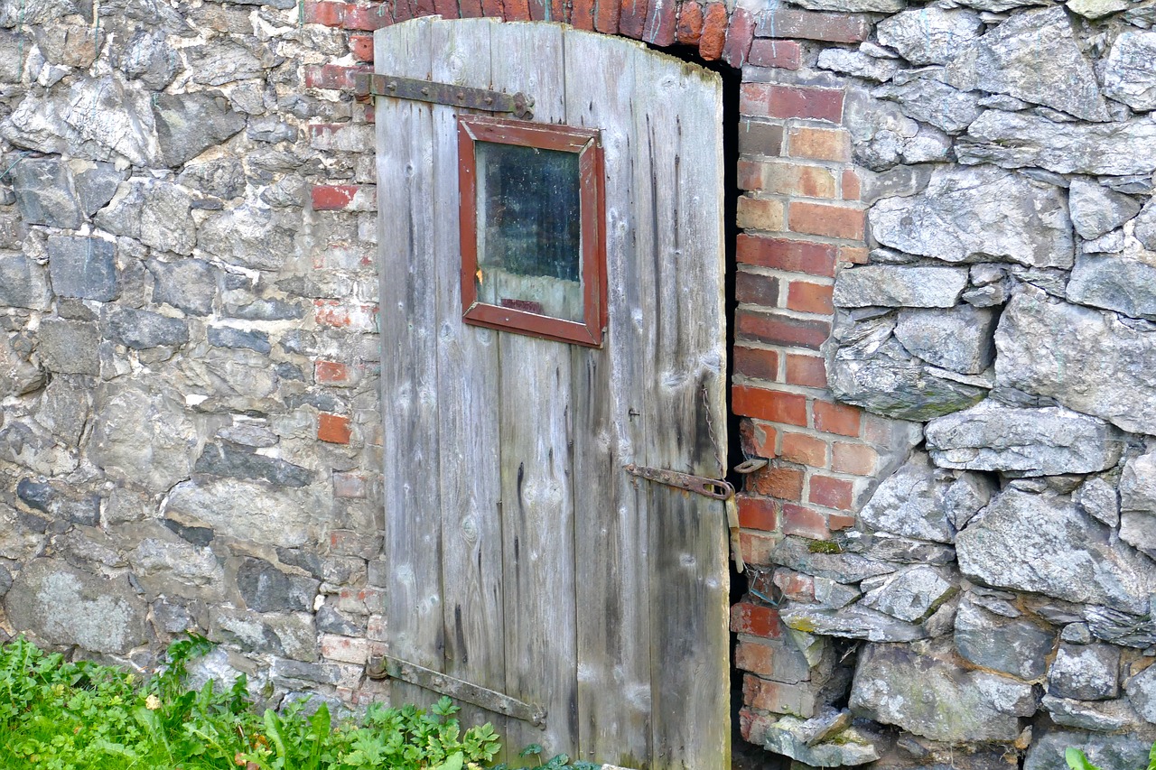door old wall free photo