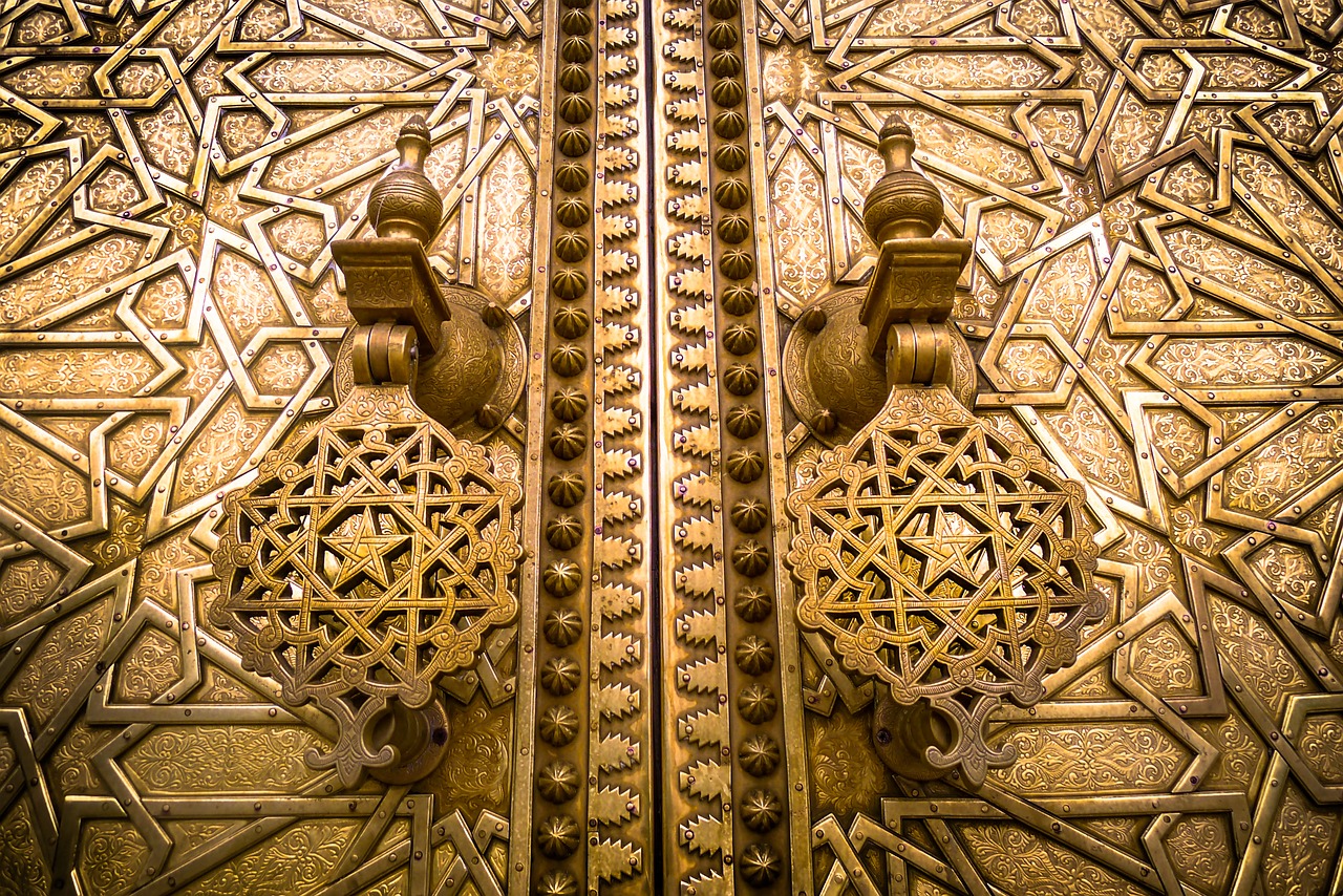 door knobs mosque free photo