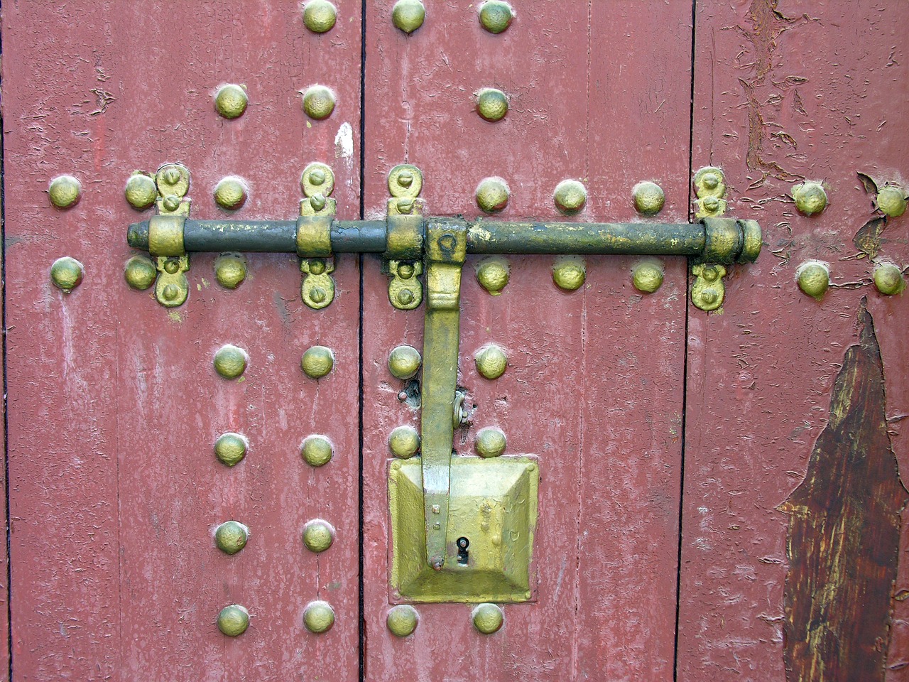 door lock wood free photo