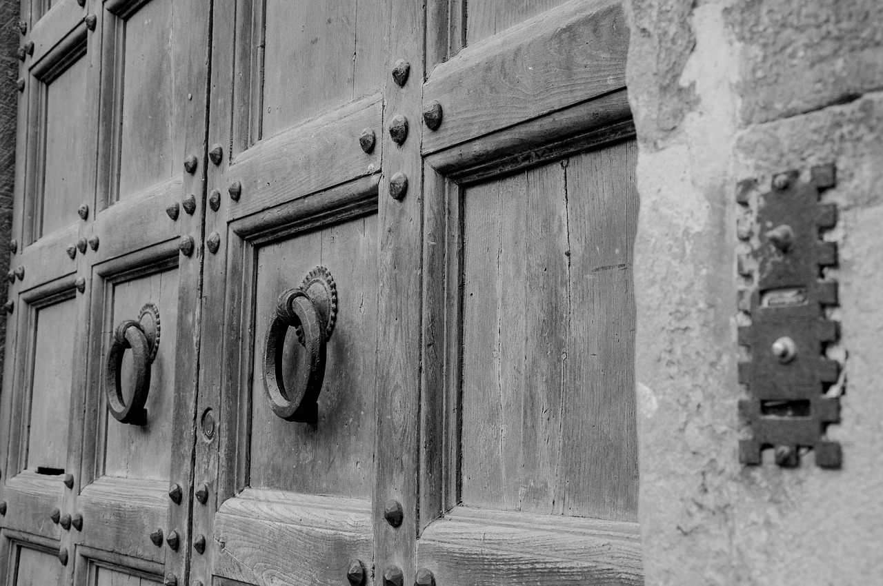 door ancient old door free photo