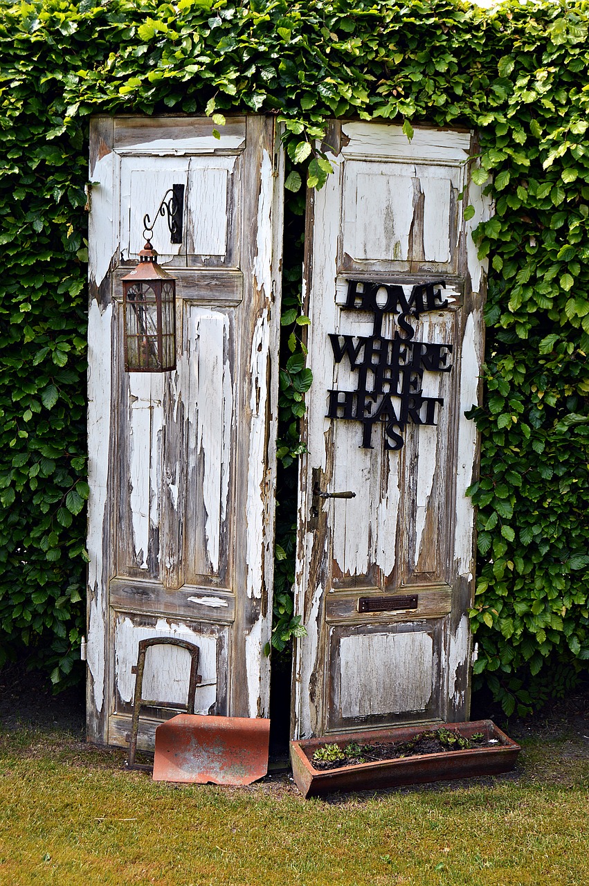 door  garden  architecture free photo