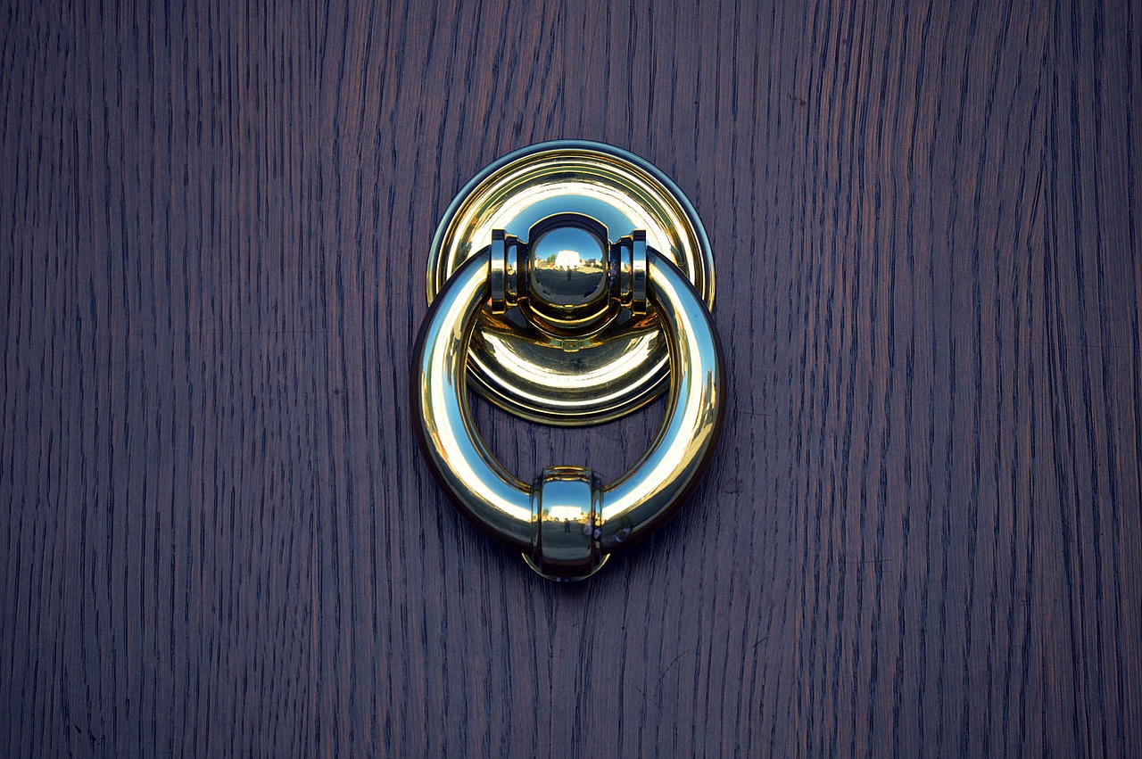 door  doorknocker  input free photo