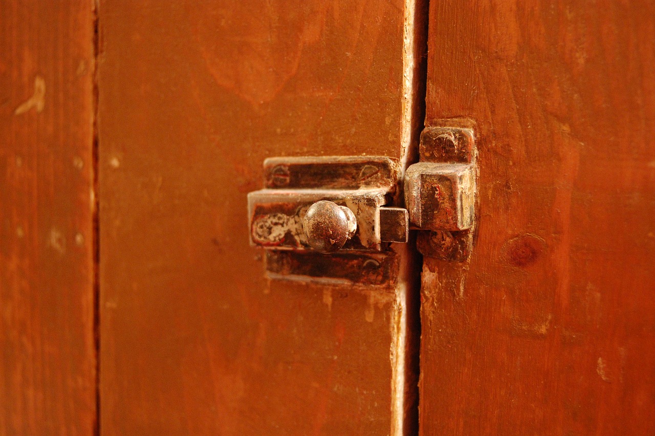 door  latch  antique free photo