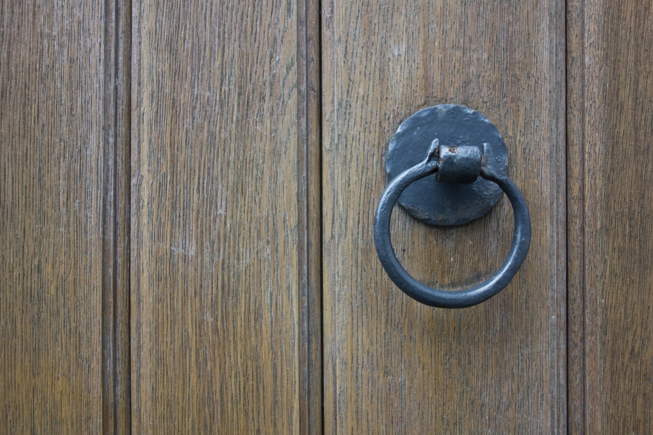 door wooden door door knob free photo