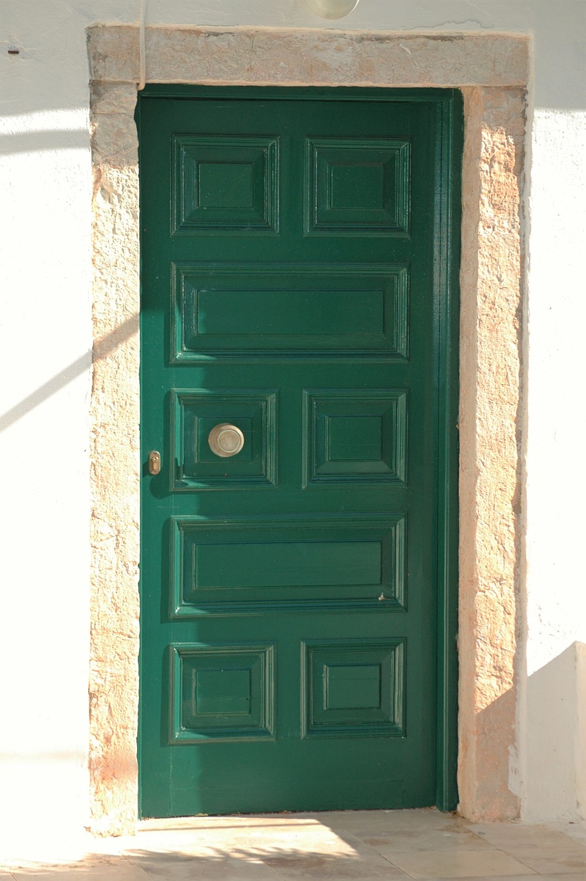 door green frame free photo