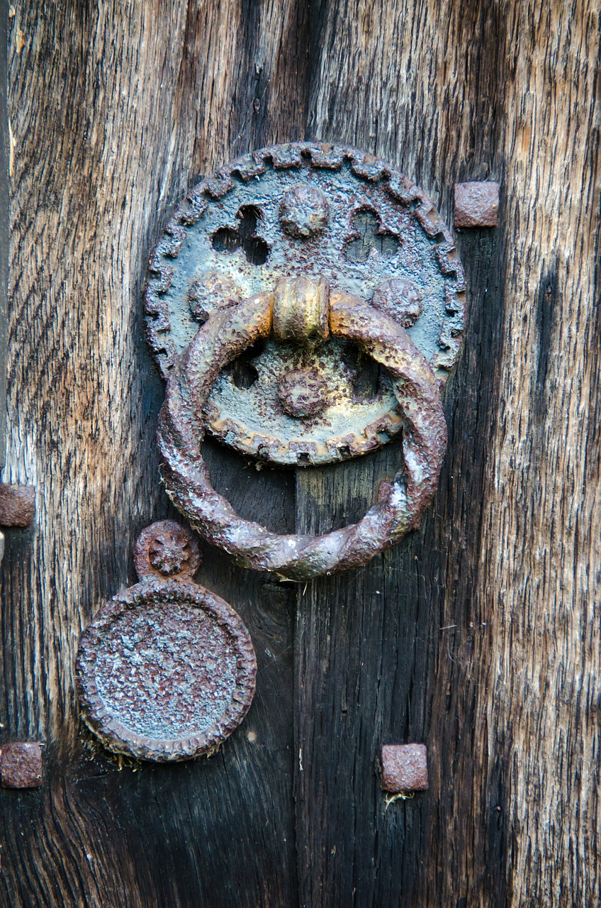 door knob knock access free photo