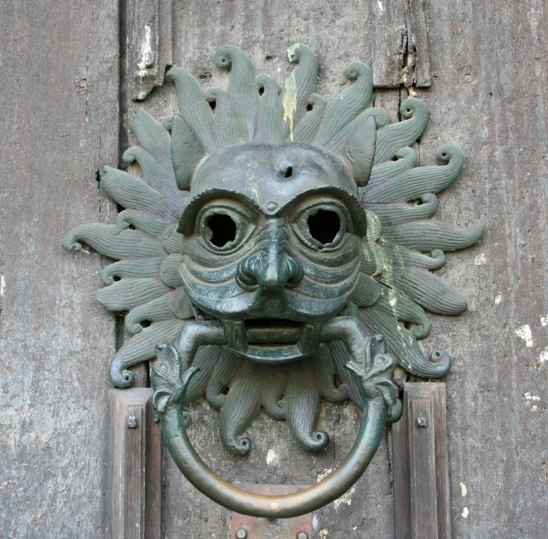 door knocker antique free photo