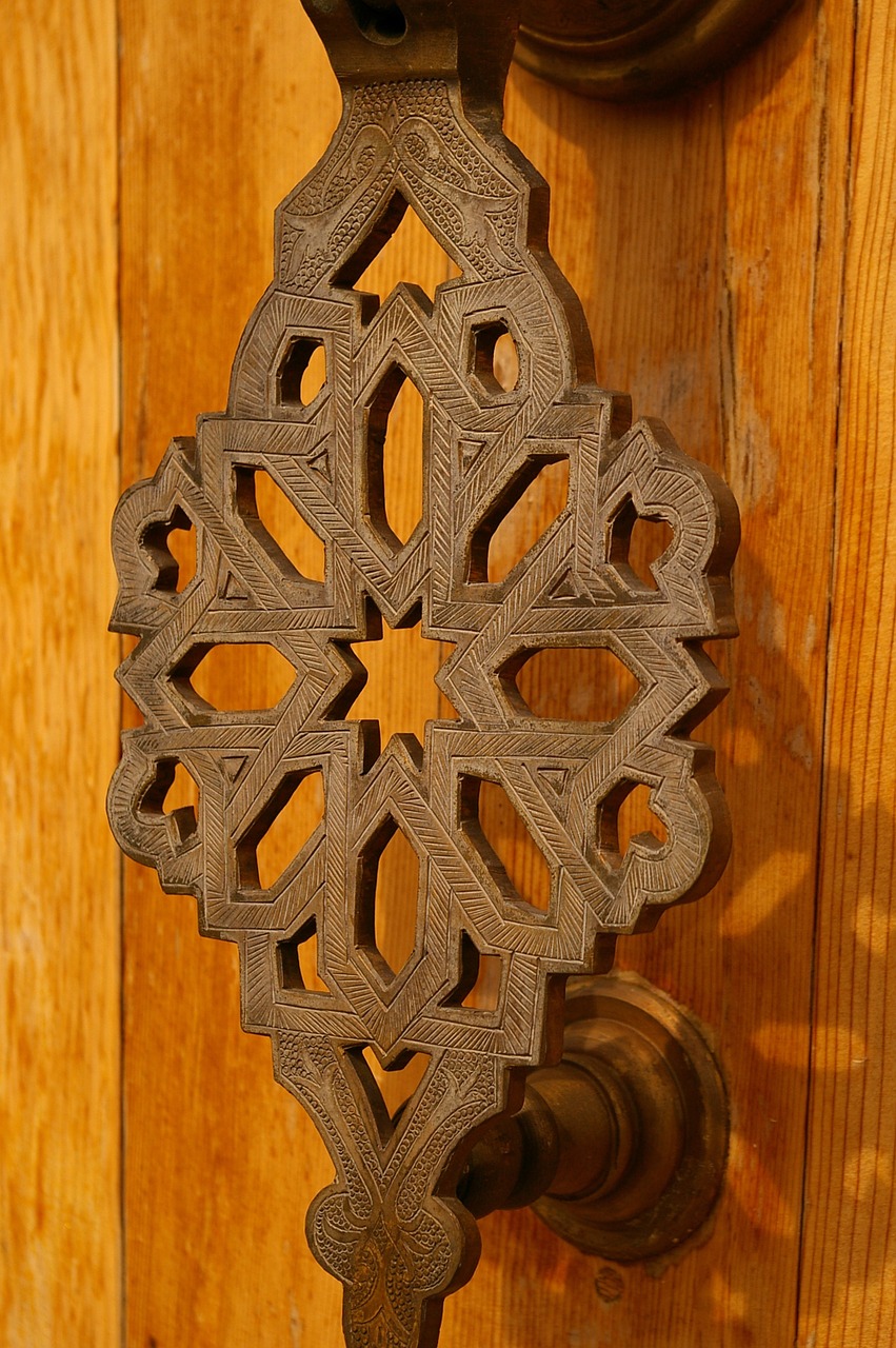 door lock fitting metal free photo