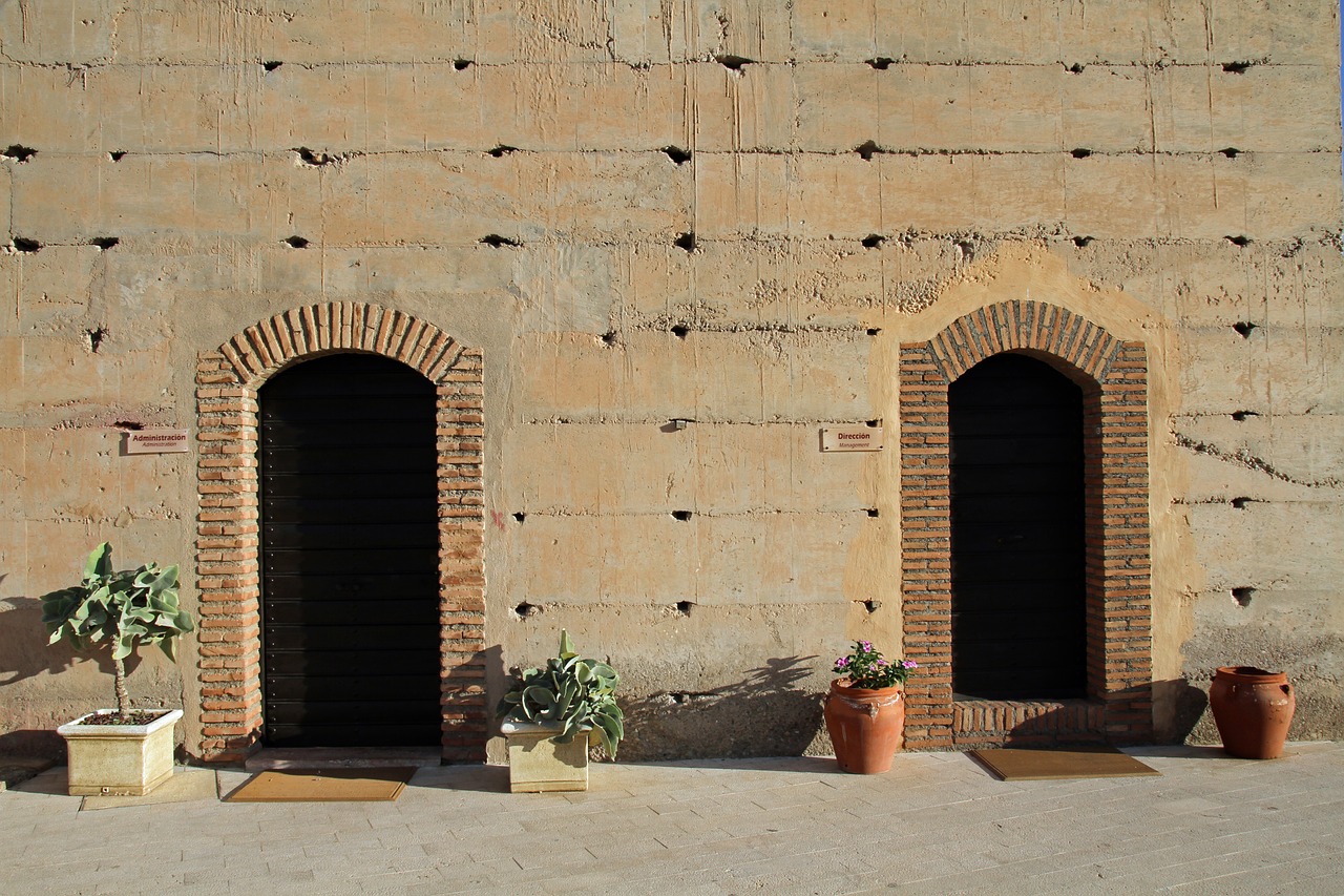 doors moroccan arabic free photo