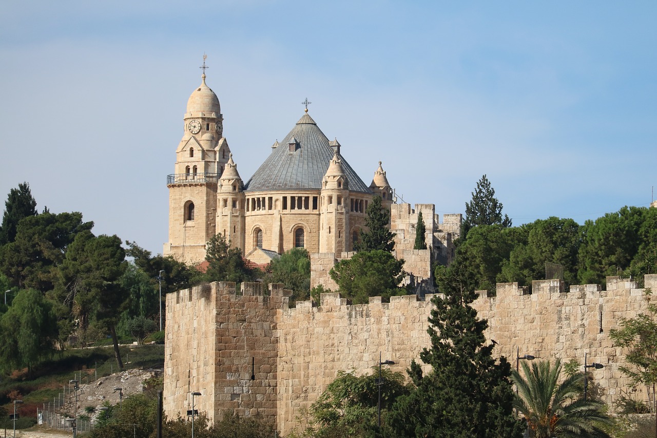 dormition abbey  jerusalem  dominican free photo