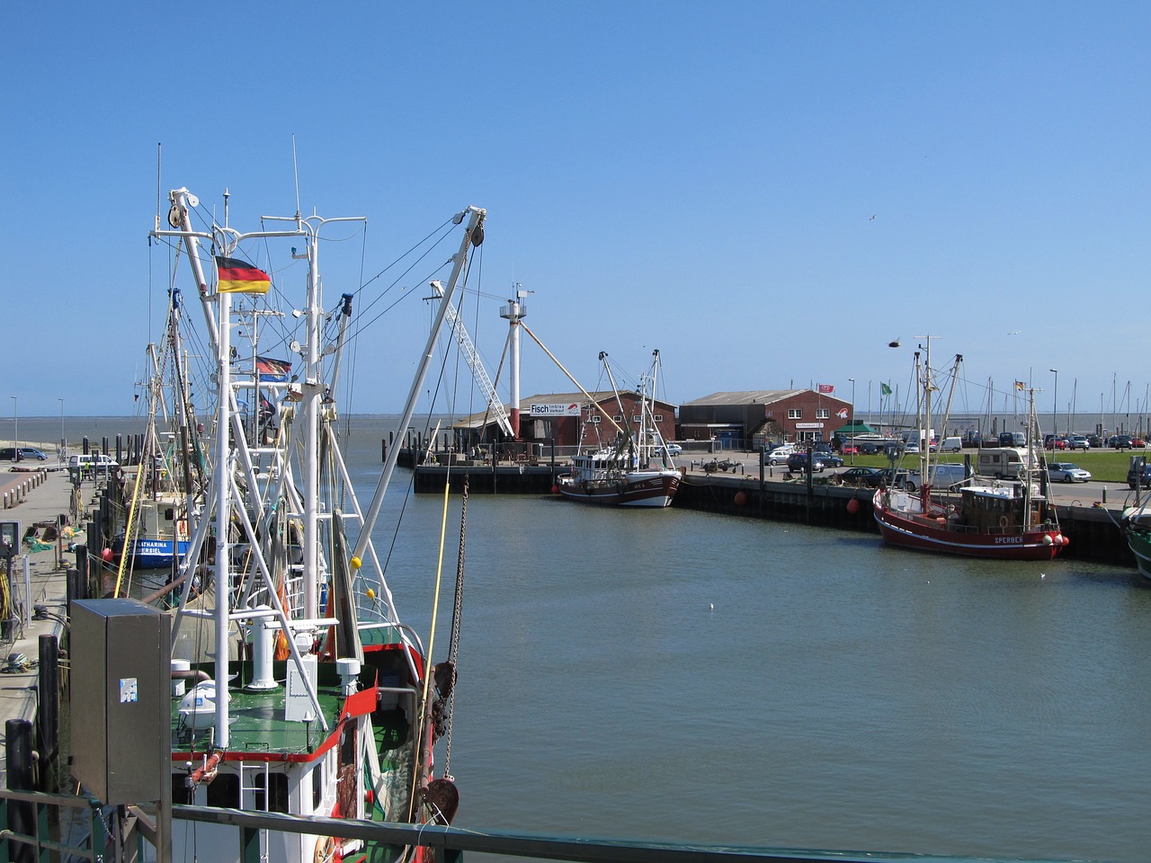 dornumer siel north sea fishing free photo