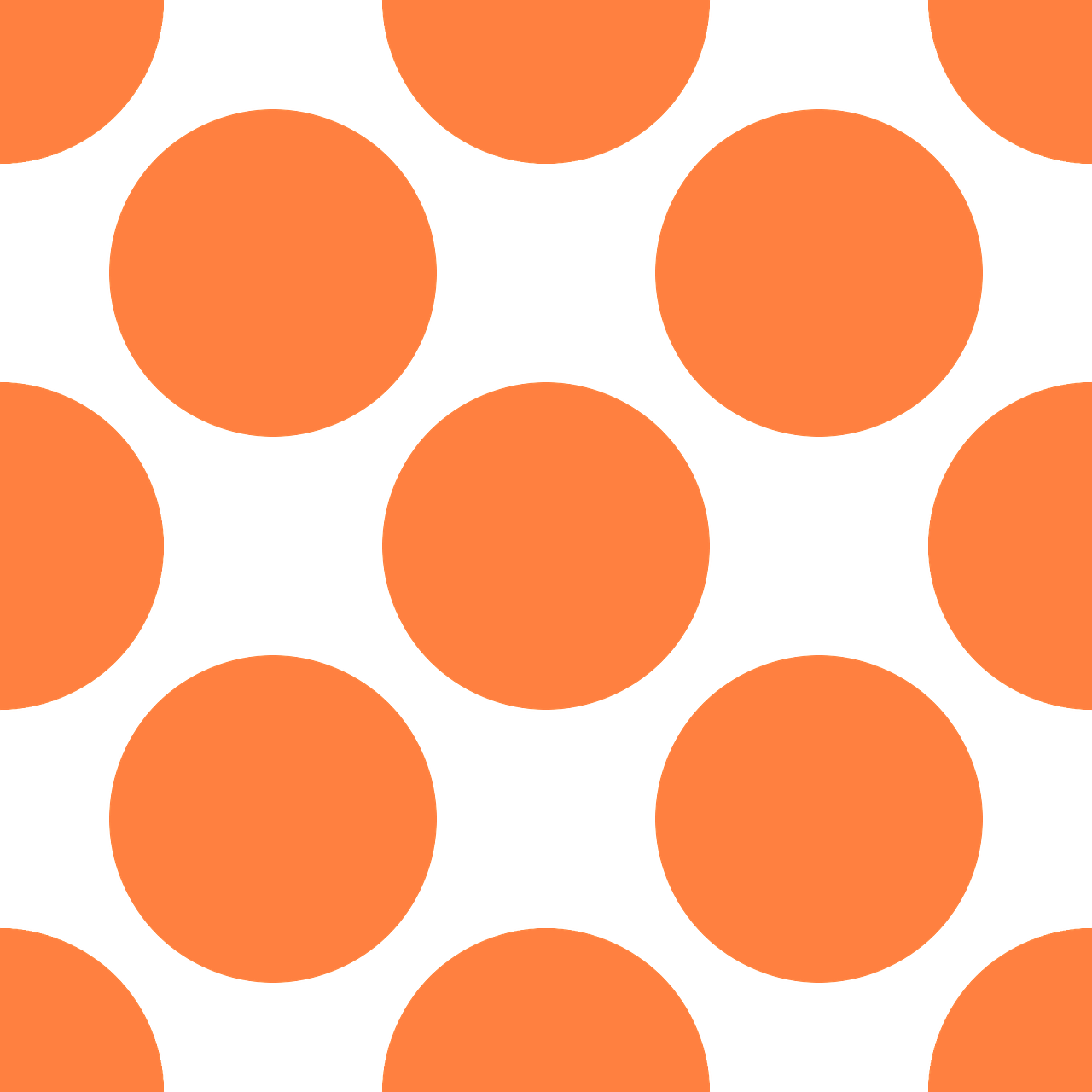 dots dotted orange free photo
