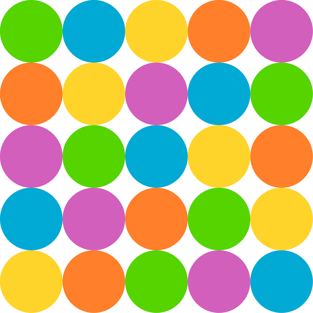 dots spot colorful free photo