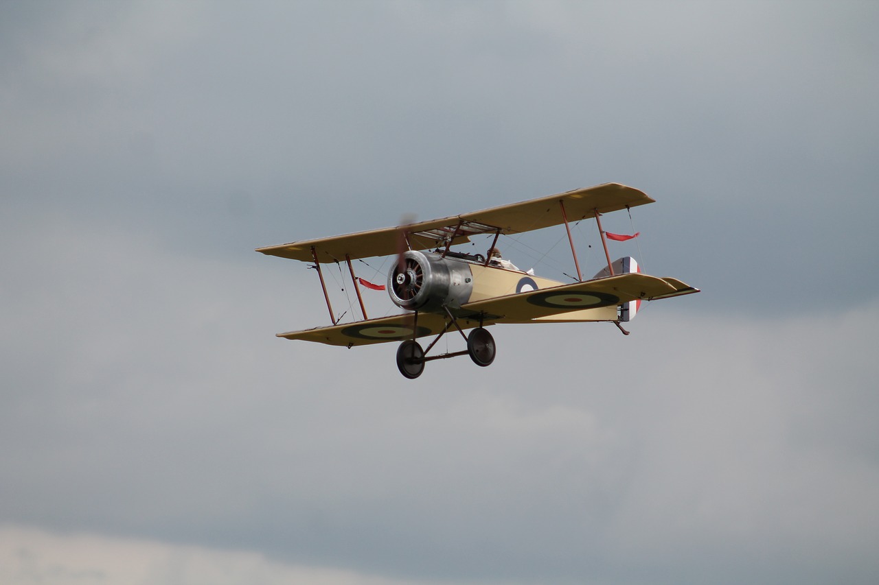 double decker aircraft oldtimer free photo