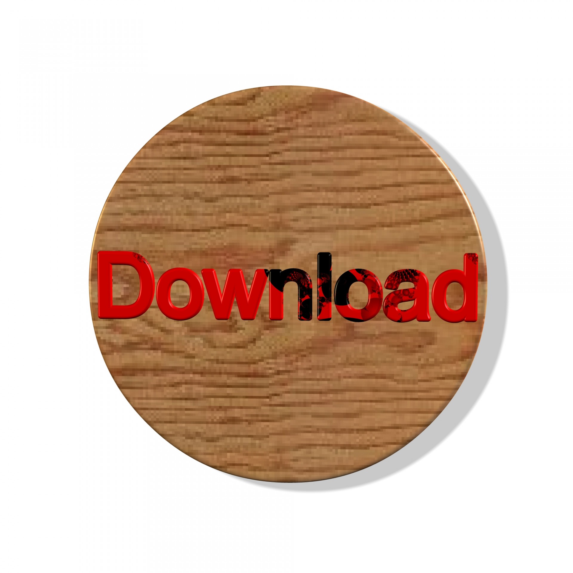 download button website free photo