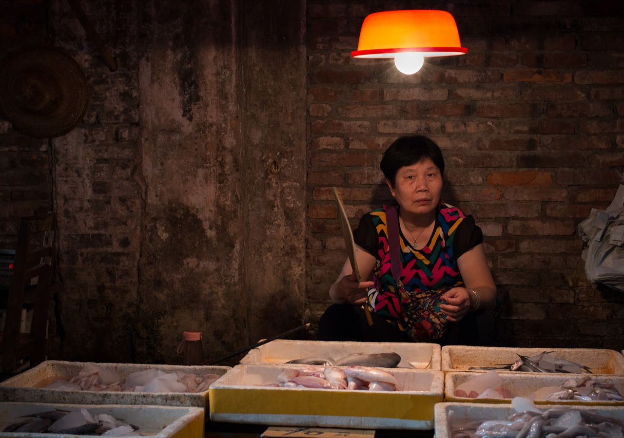 downtown markets china free photo