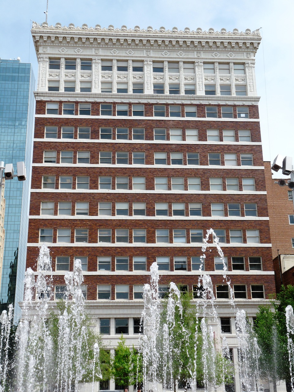 downtown buildings skyscrapers free photo