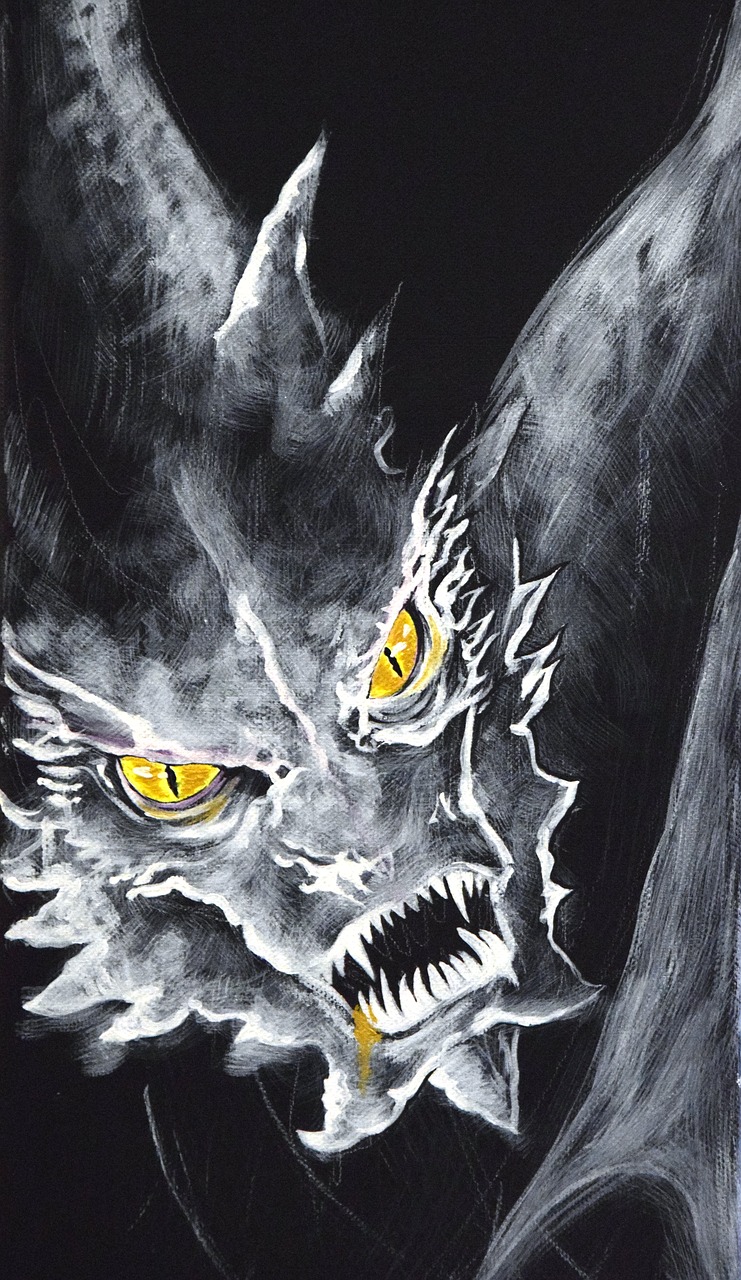 dragon dragoon illustration free photo