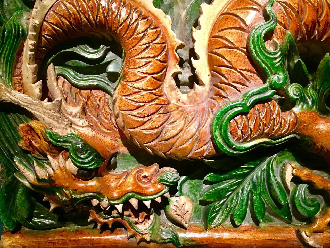 dragon china ceramic free photo