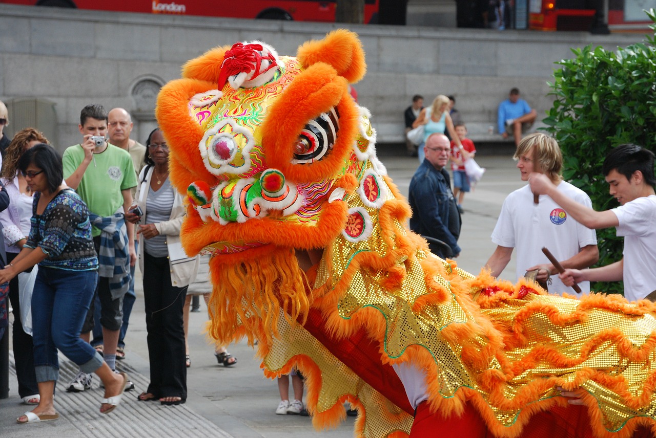 dragon chinese festival free photo