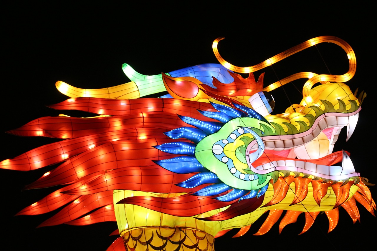 dragon  light  fantasy free photo