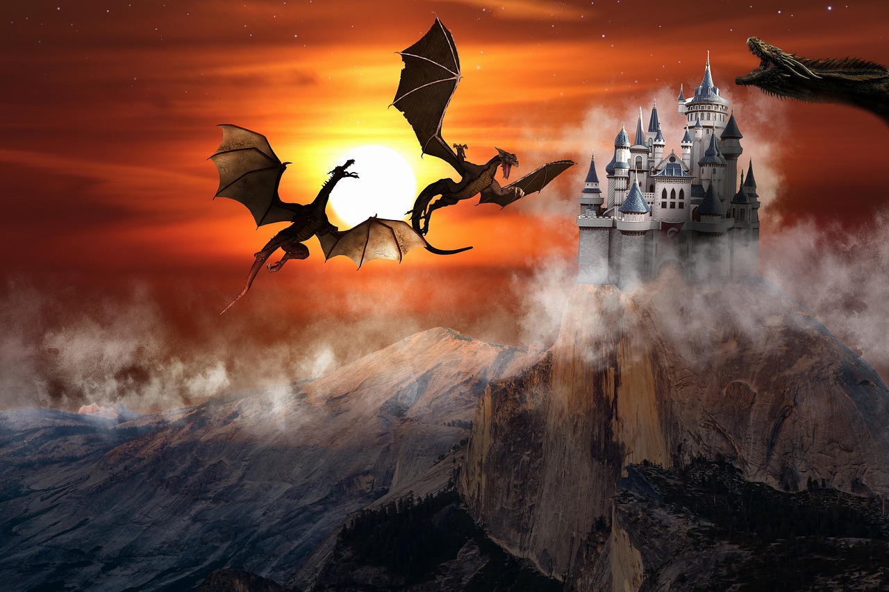 dragon  fantasy  monster free photo