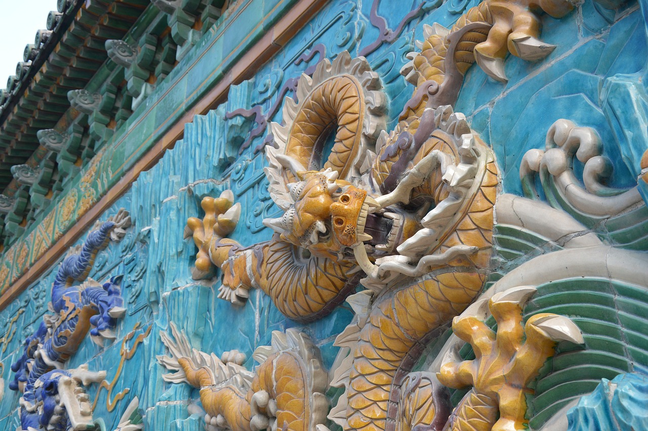 dragon china beijing free photo