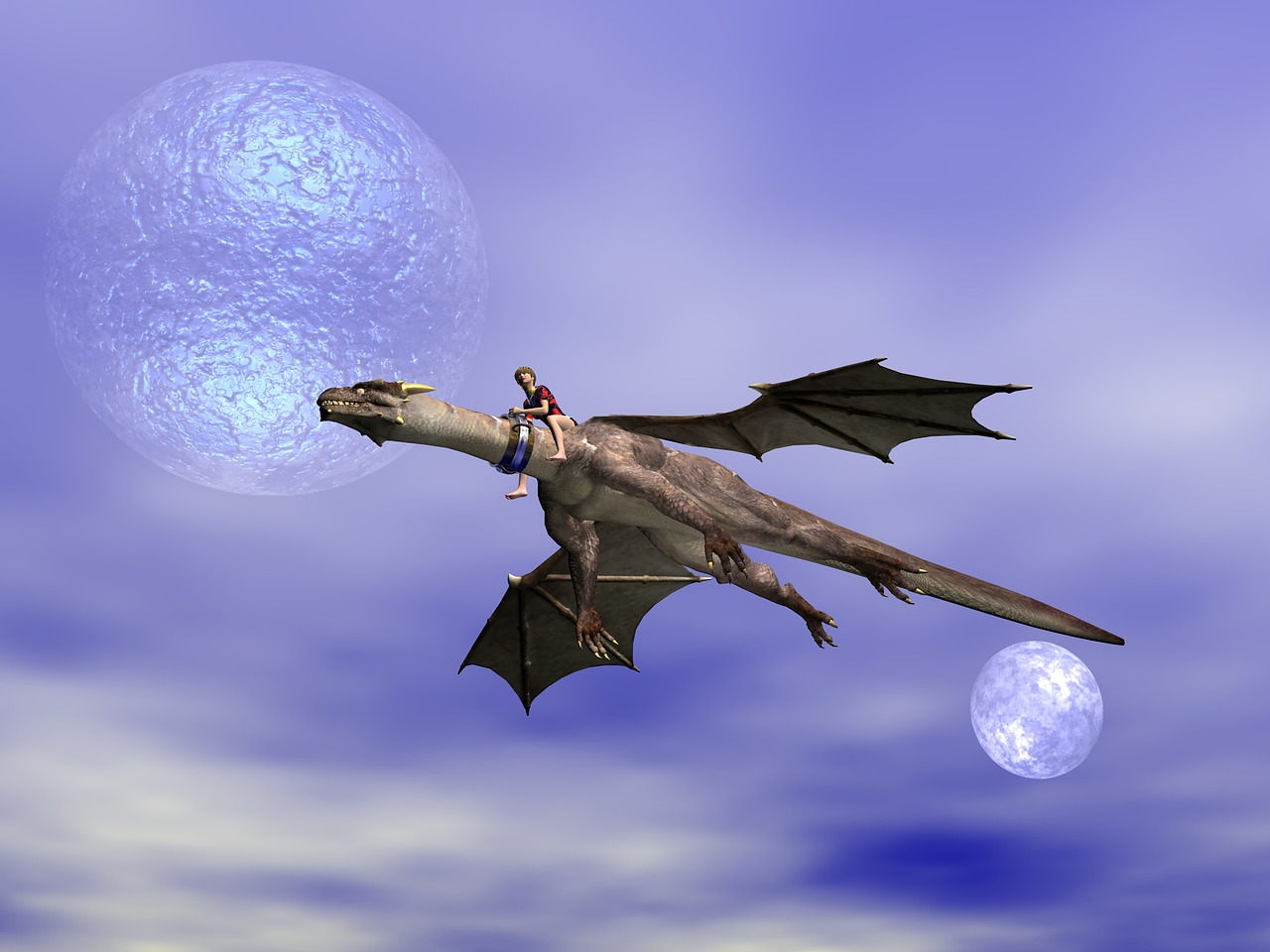 dragon fantasy creature free photo