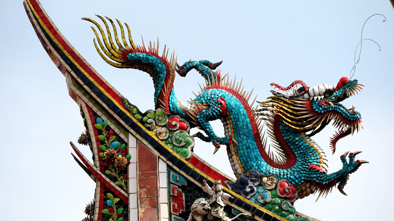 dragon the myth story temple free photo