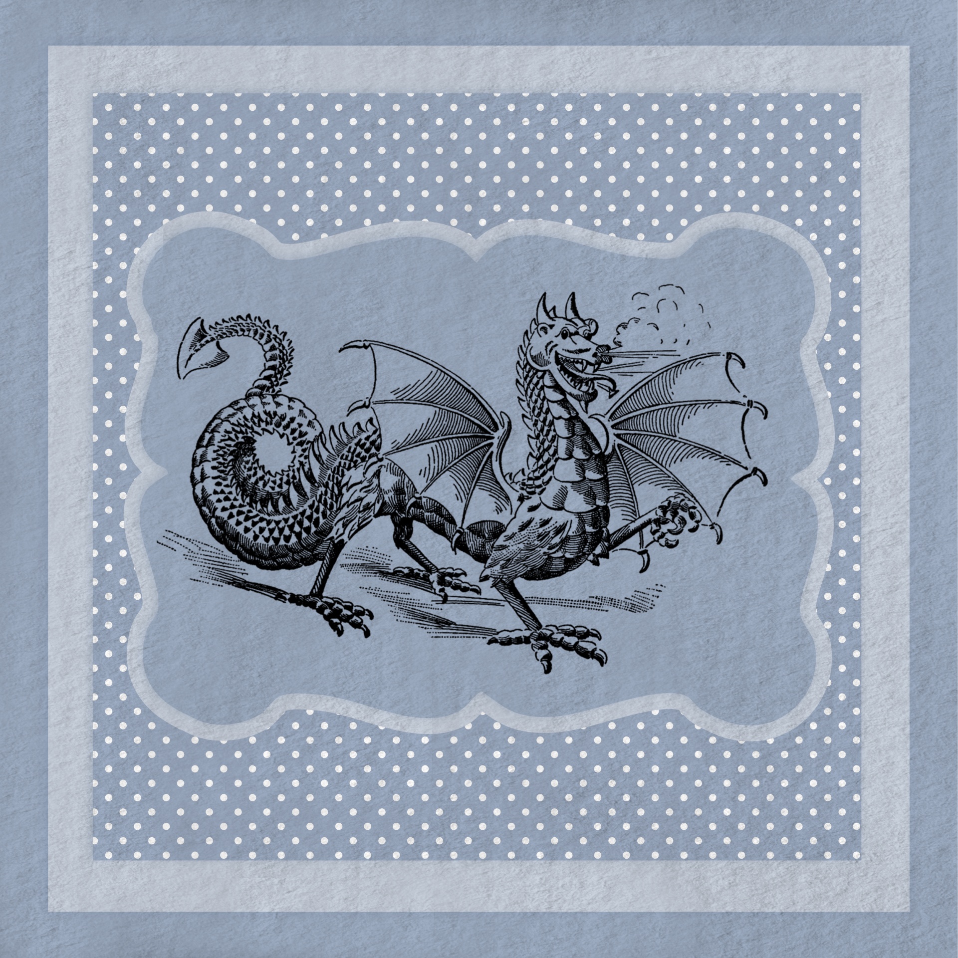 dragon art illustration free photo