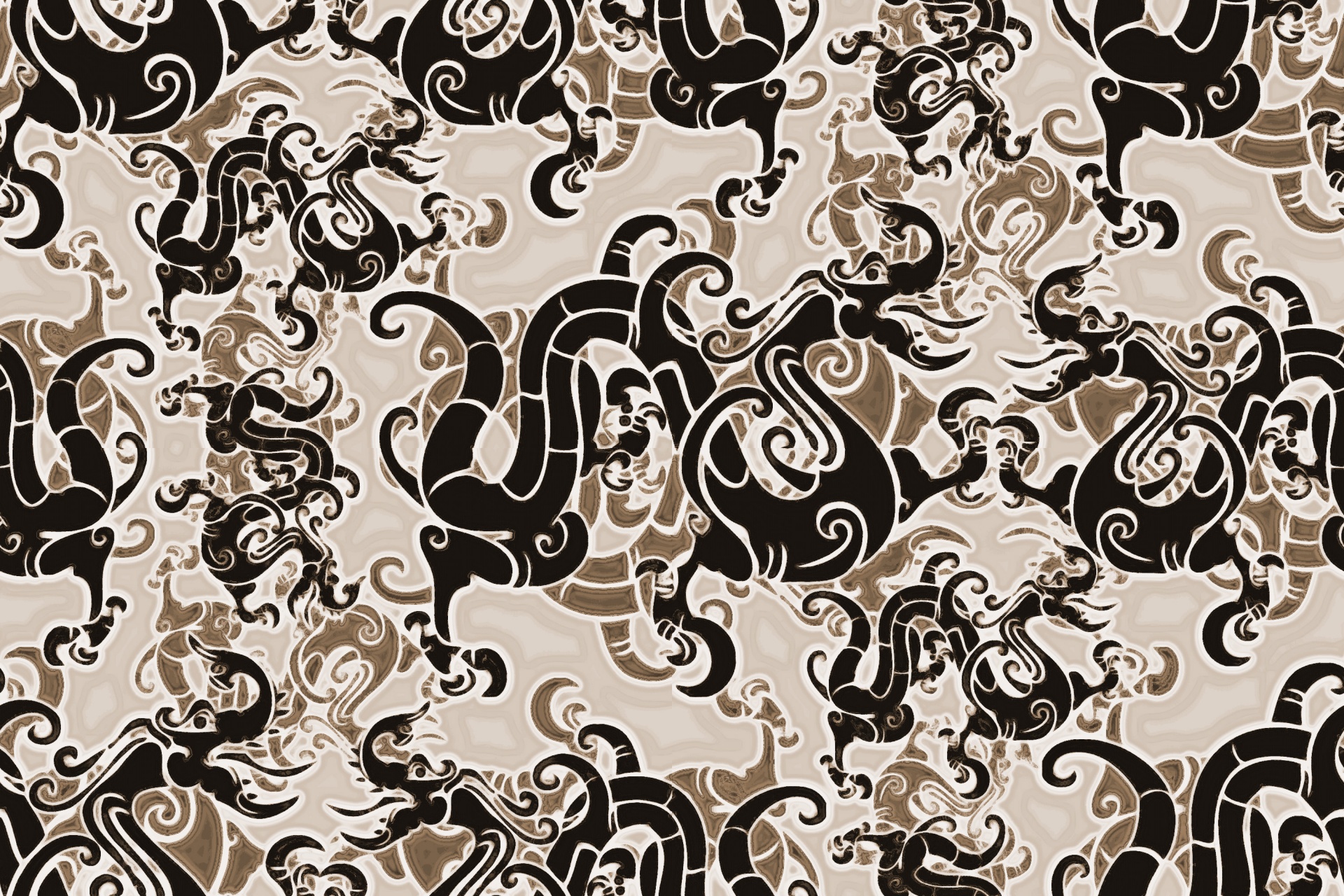 dragon pattern design free photo