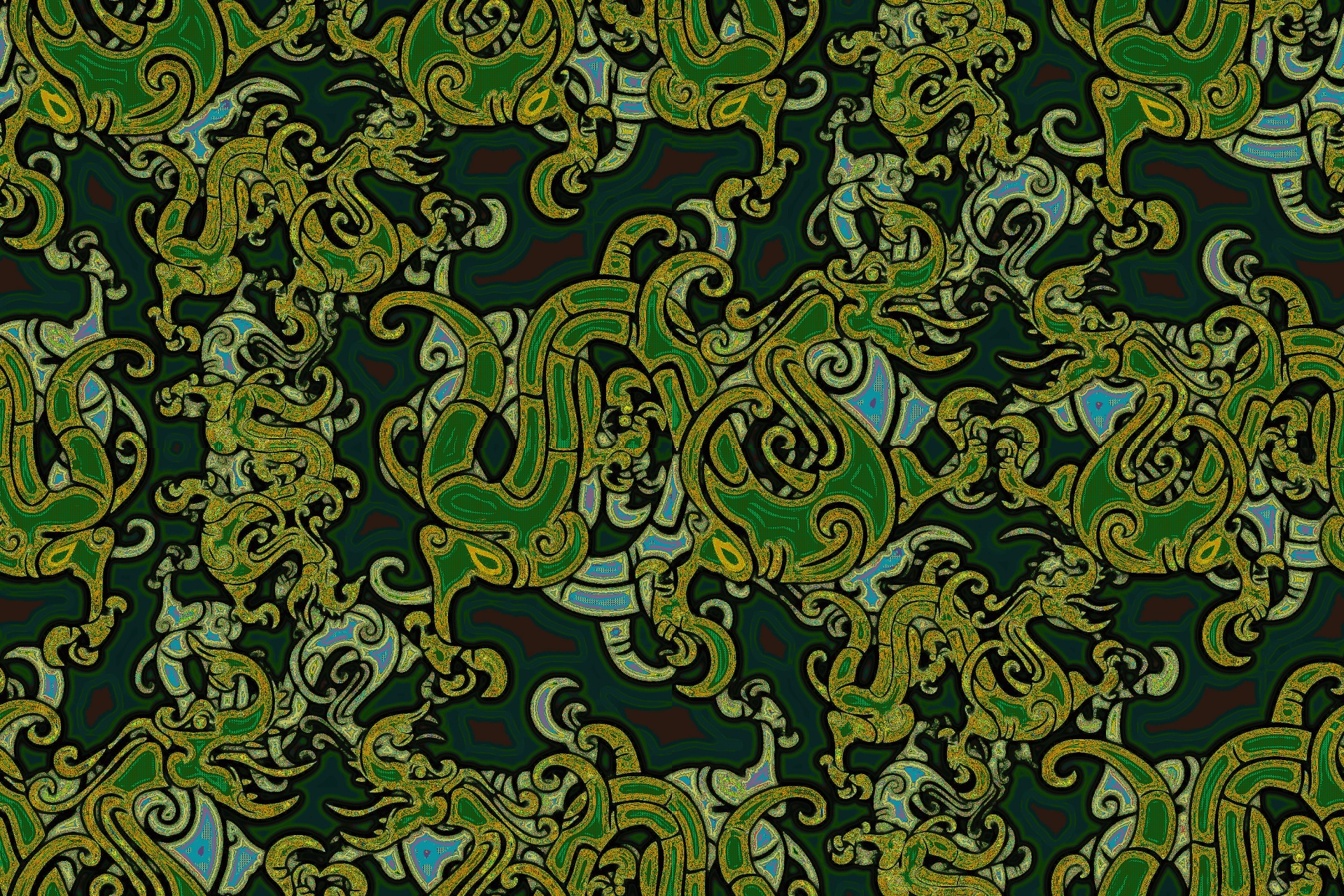 dragon pattern design free photo