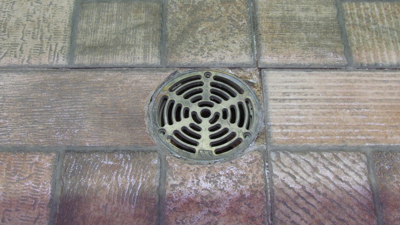 drain floor tiles free photo