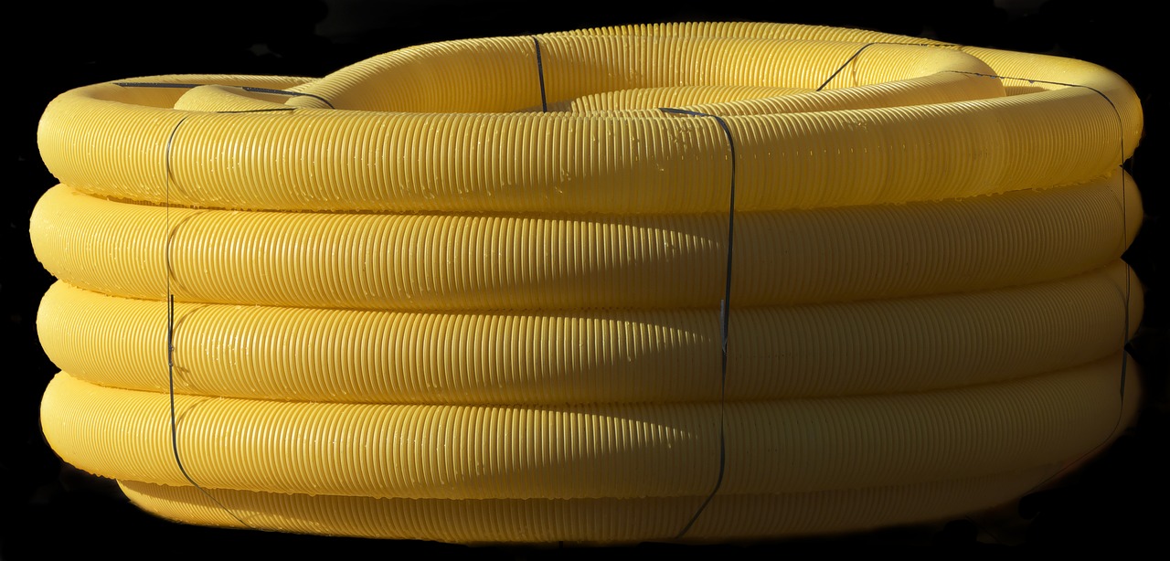 drain pipe flexible coiled free photo
