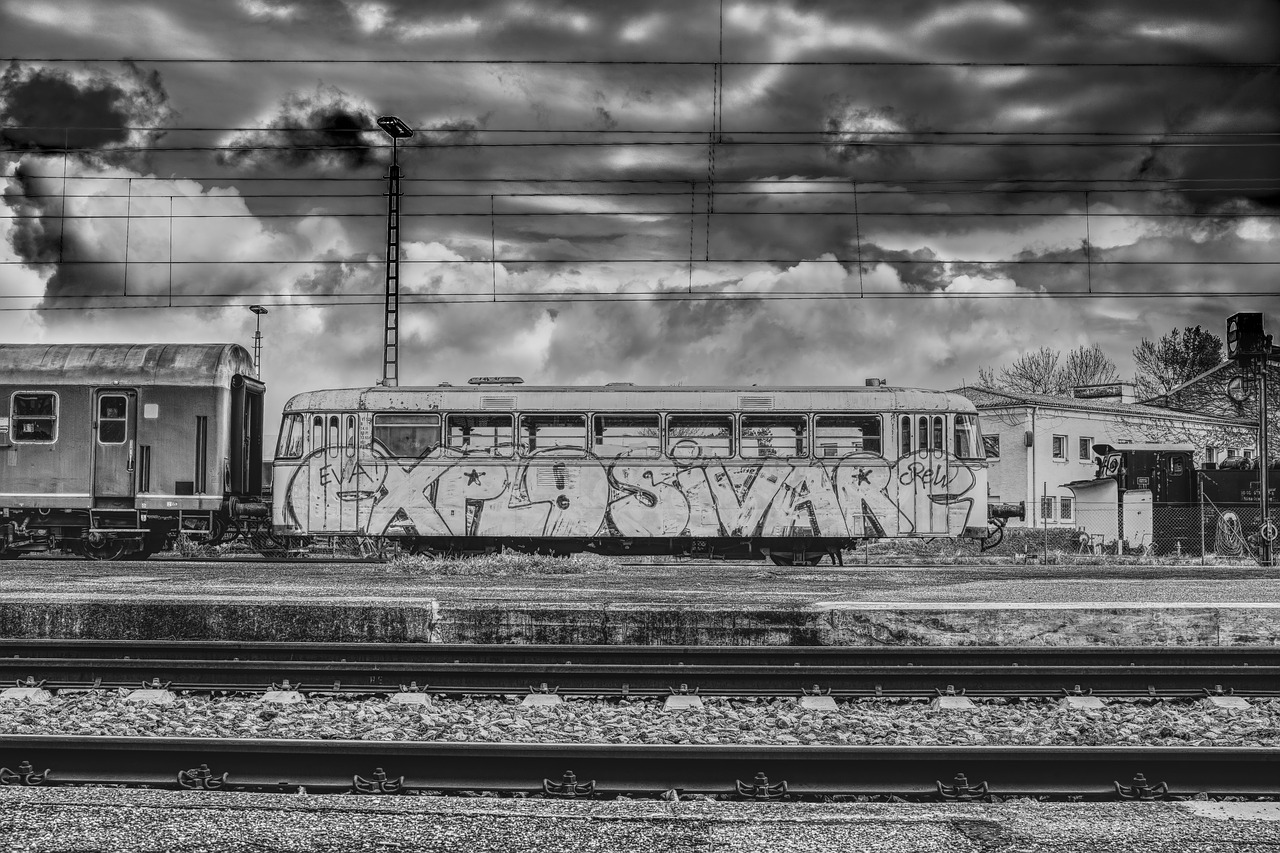 dramatic train car wagon free photo