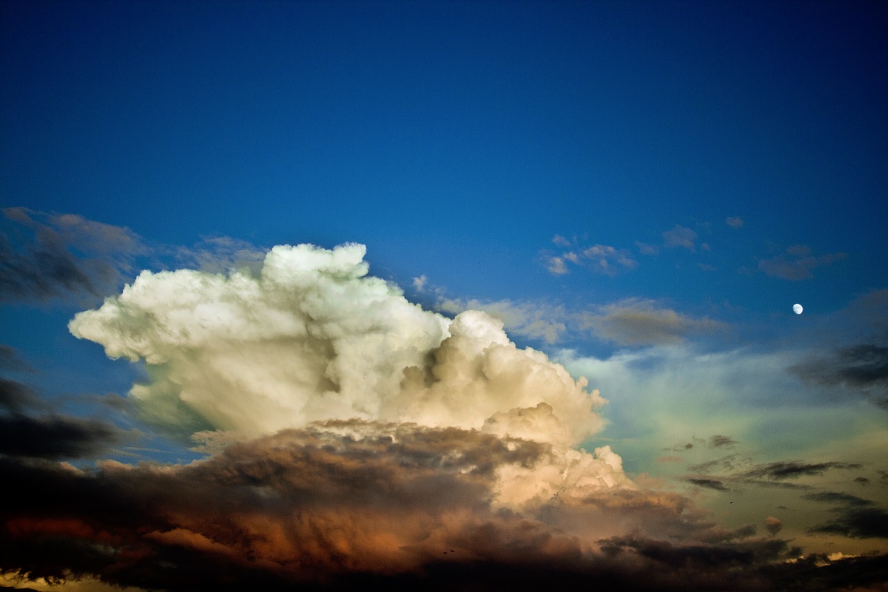 dramatic cloud sky free photo