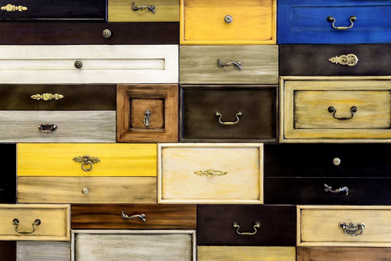 drawers architecture interior free photo