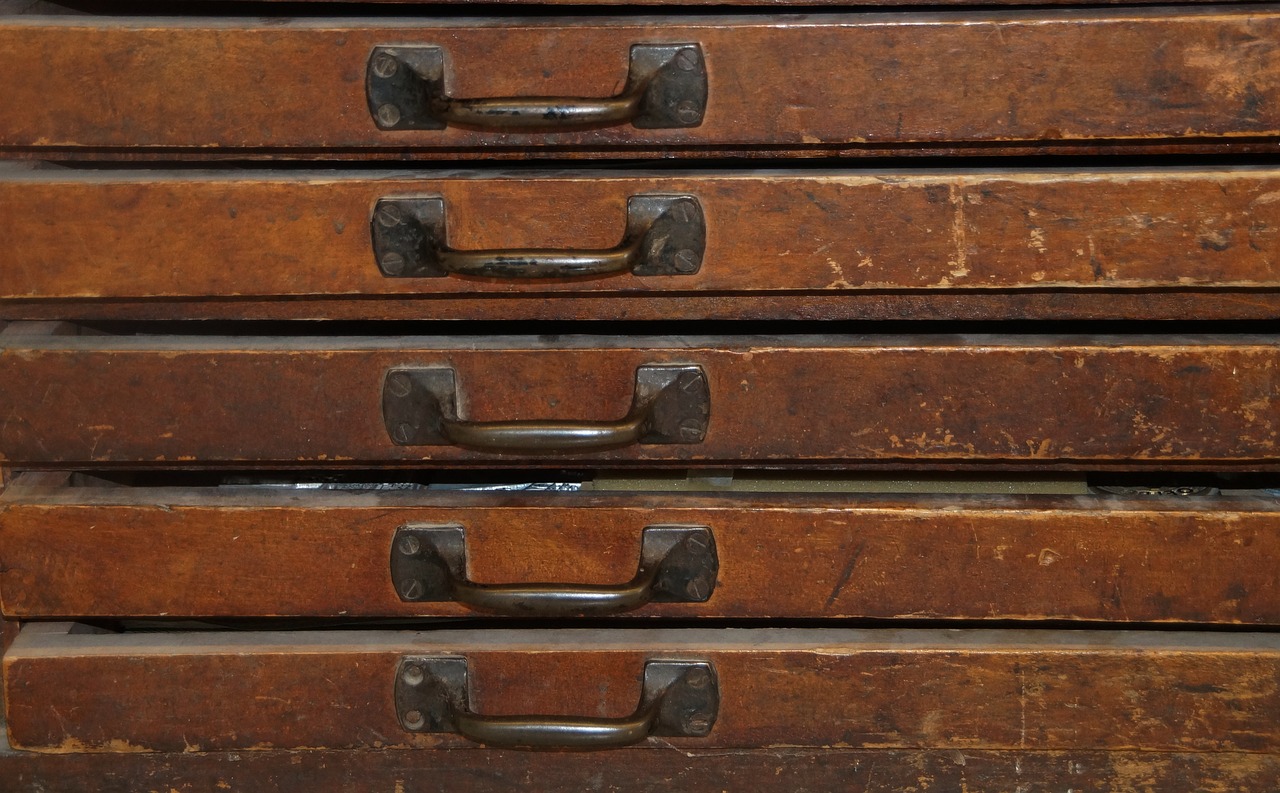 drawers old antique free photo