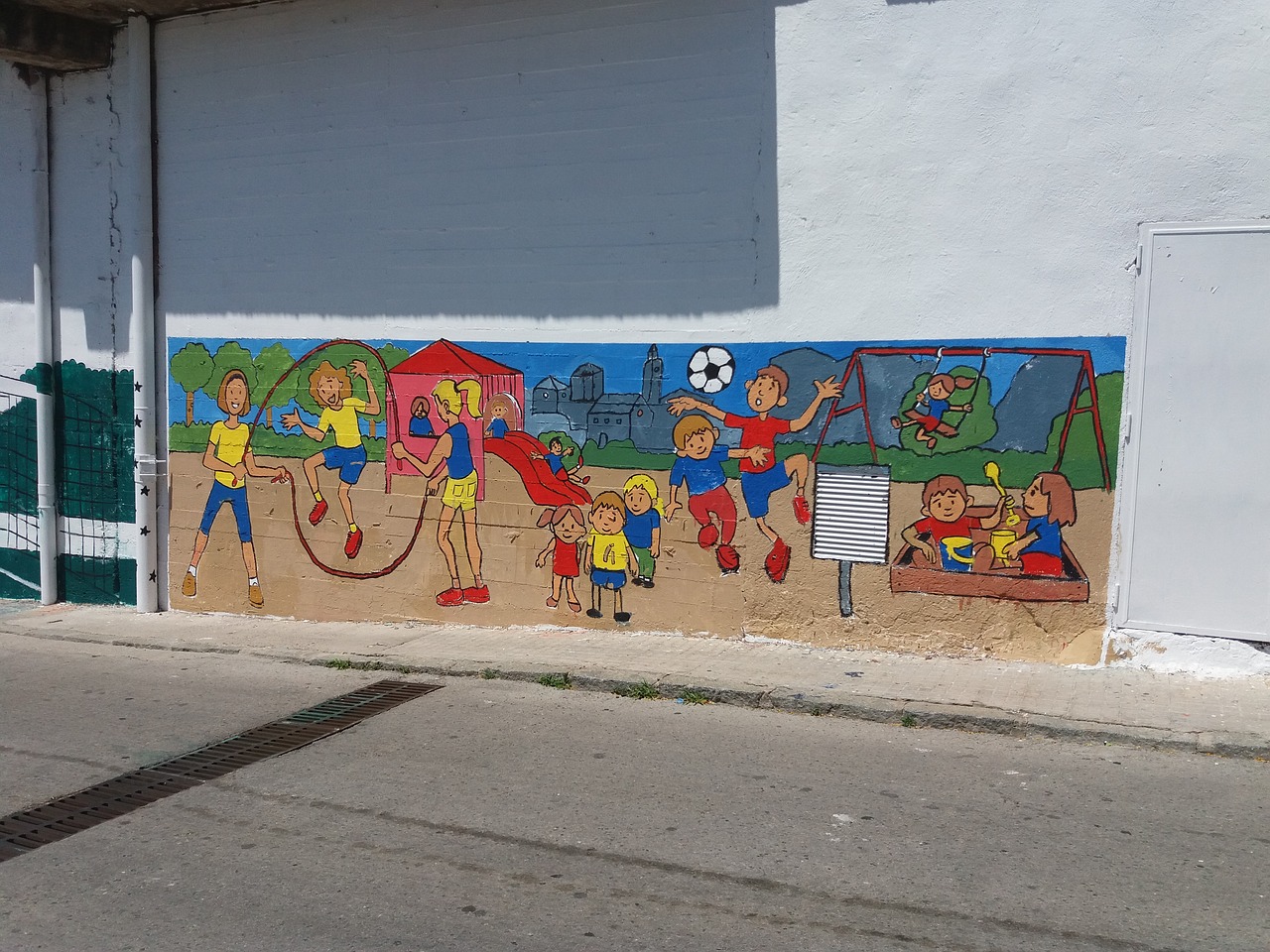 Граффити на детских площадках