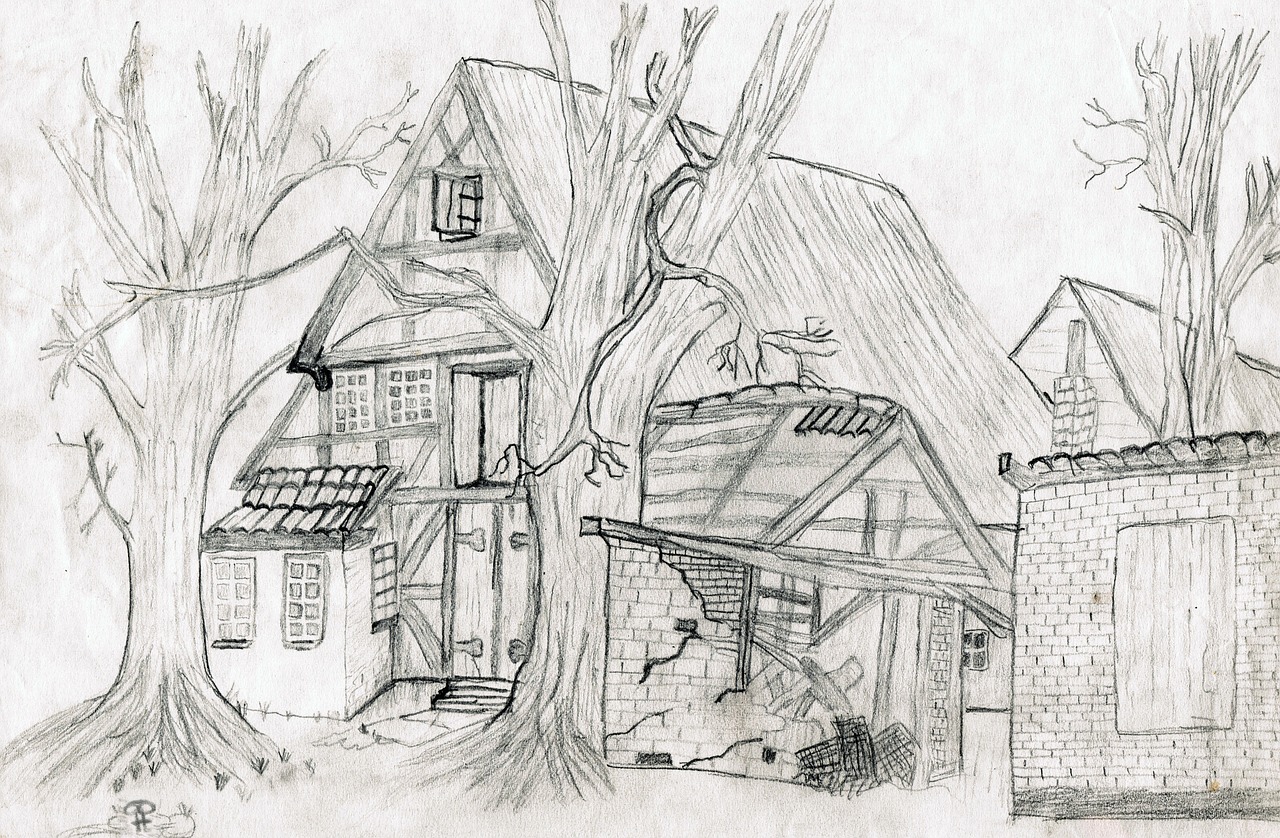 drawing pencil drawing home free photo