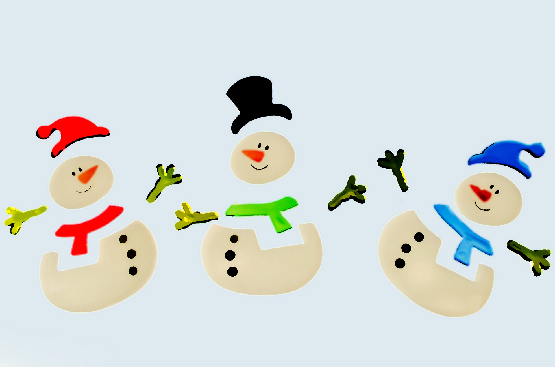 snowman snowmen decorations free photo