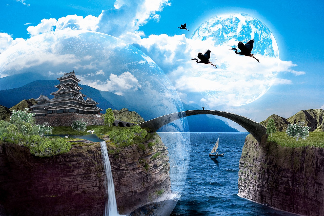 dream landscape fantasy free photo