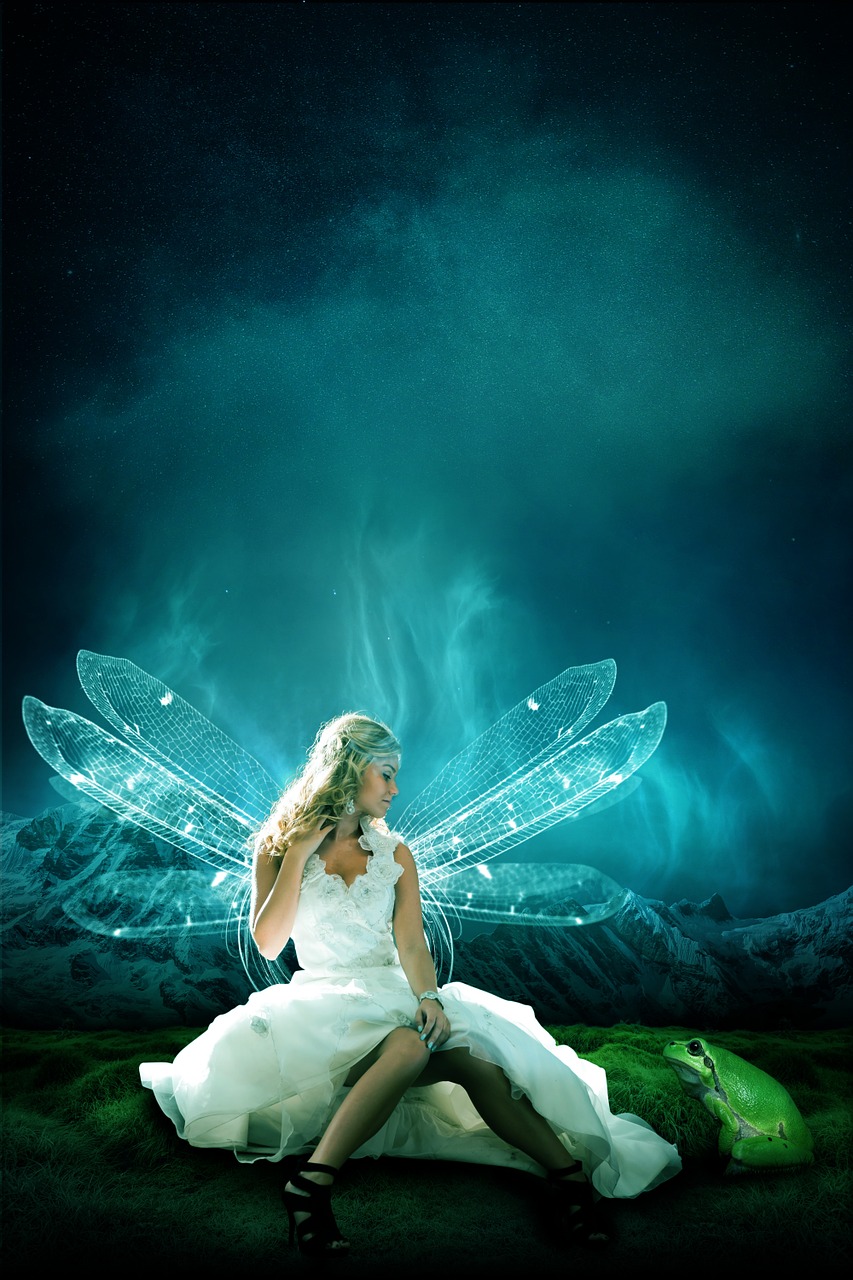 dreamland angel fairy tales free photo