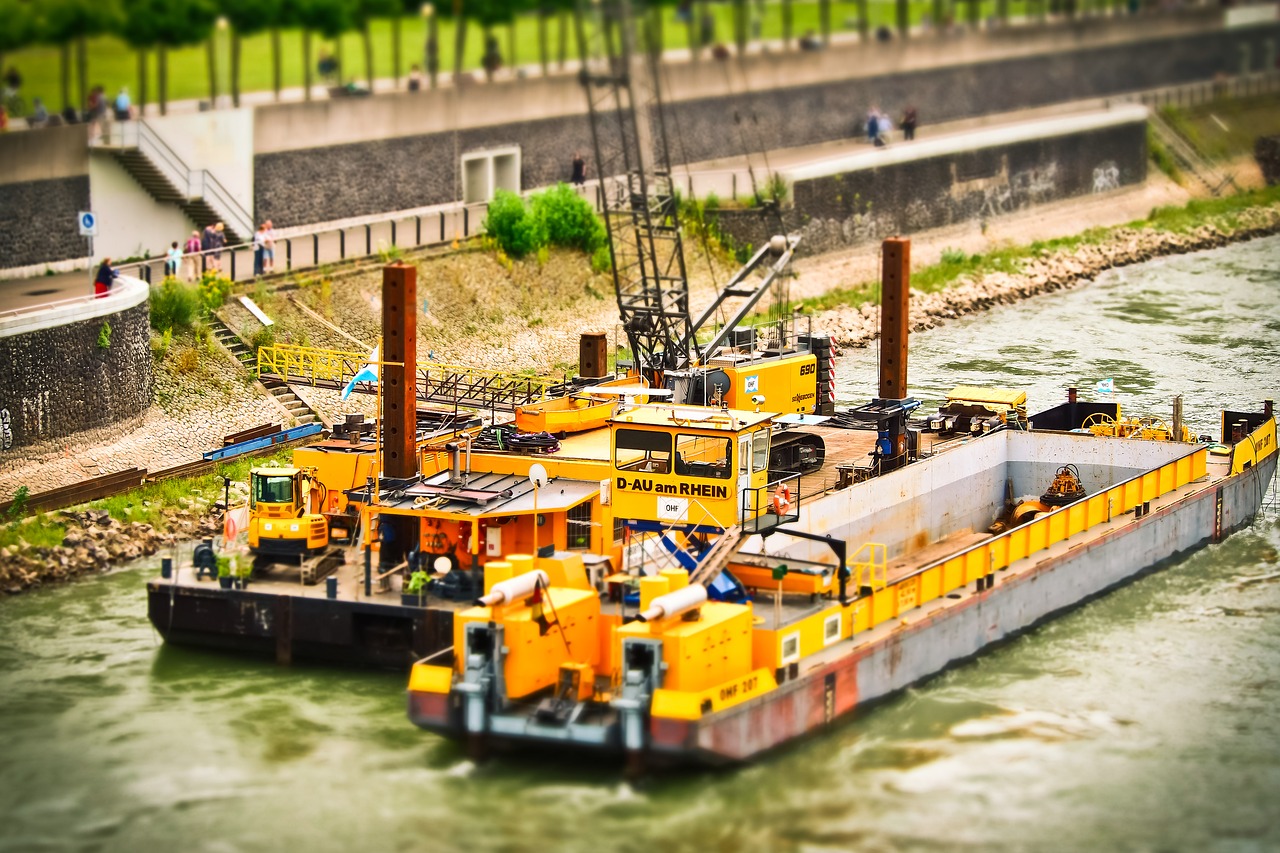 dredgers excavators pebble free photo