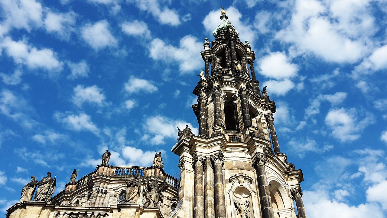 dresden frauenkriche church free photo