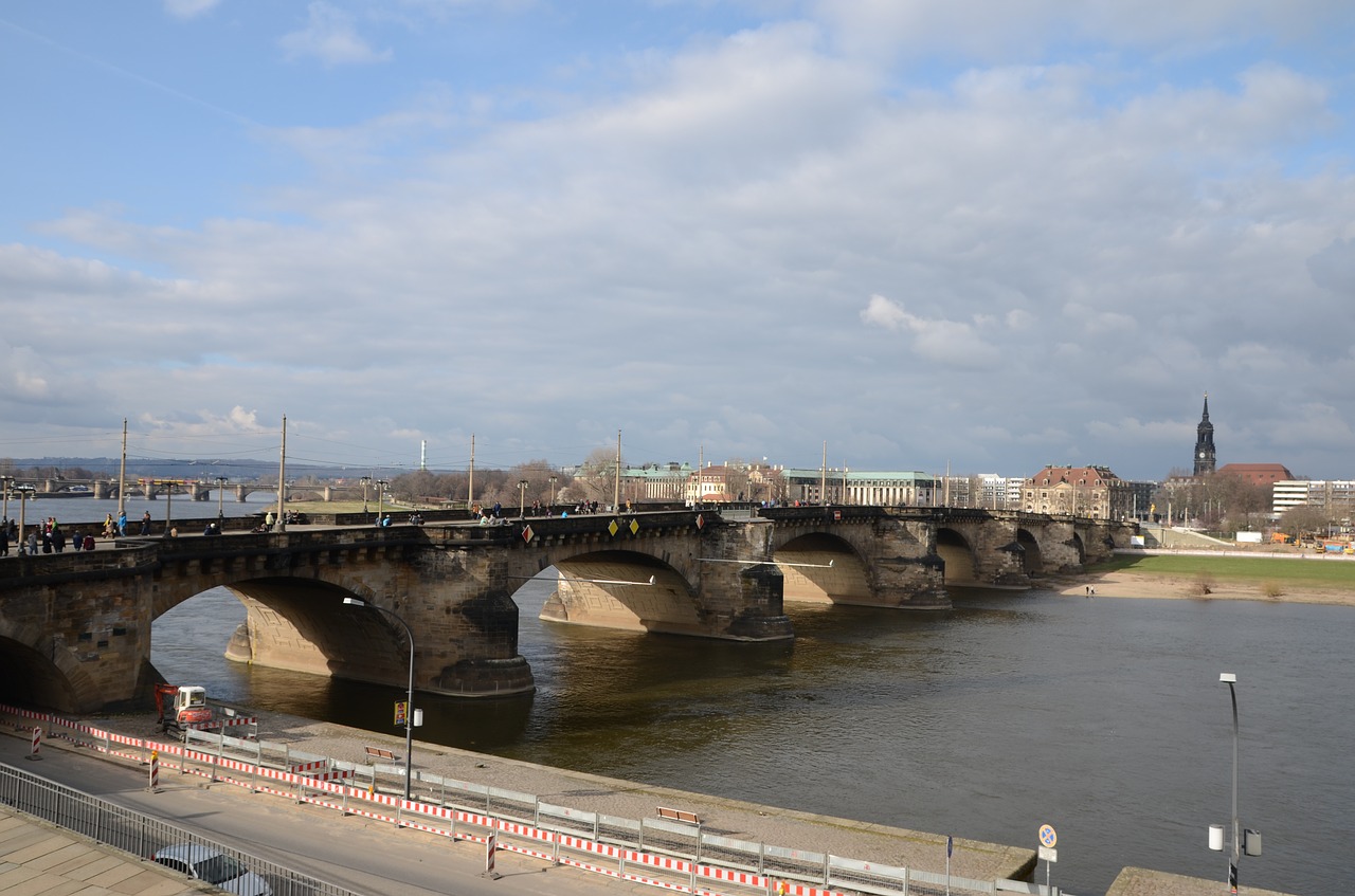 dresden bridge architecture free photo